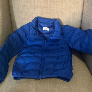 Wonder Nation Vibrant Blue Puffer Jacket
